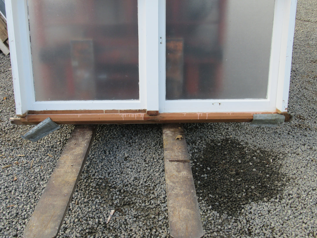 2 Lite Window with Bubble/Clear/Chrystal Glass with One Open Window 810H x 1500W x 140D