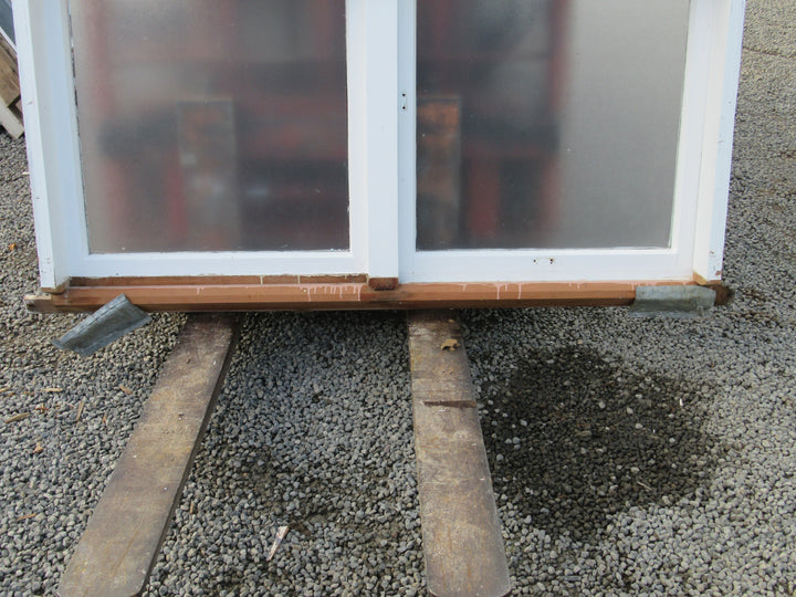 2 Lite Window with Bubble/Clear/Chrystal Glass with One Open Window 810H x 1500W x 140D