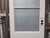 2 Lite Frosted Glass /T & G Door with Cat Flap 1980H x 810W x 45D