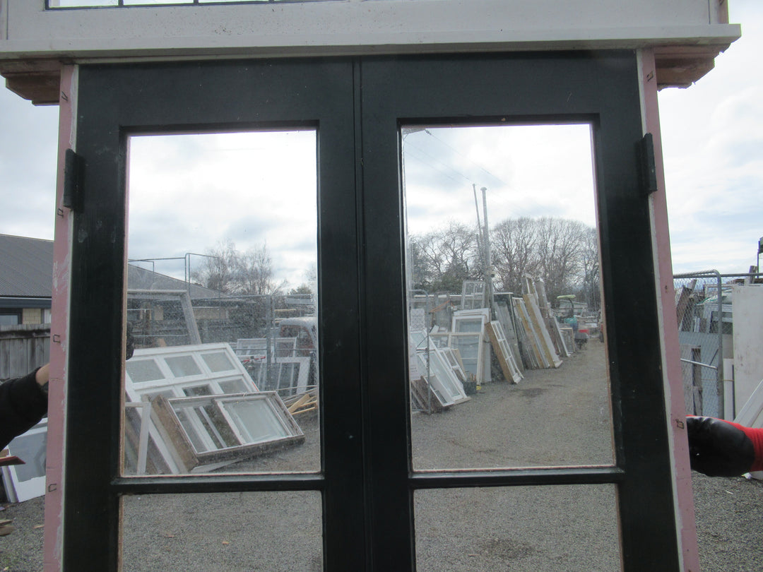 3 Lite French Door with Leadlight Opening Top Lite 2030H x 970W x140D/Door 2000H x 450-900W