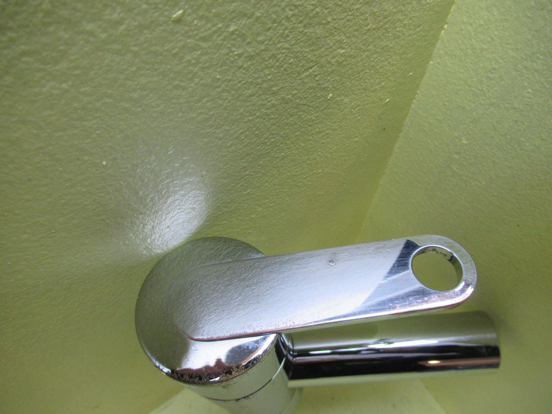 Upright Mixer Tap with Hole in Handle 165H x 55Dia x 110D Spout 100L