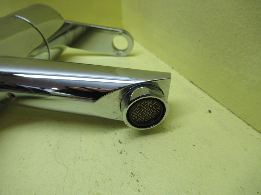 Upright Mixer Tap with Hole in Handle 165H x 55Dia x 110D Spout 100L