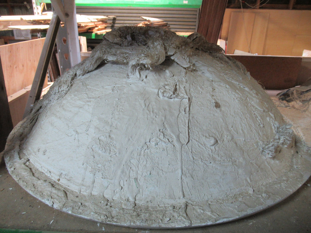 Villa Plaster Celing Inverted Dome 850Dia x 300D