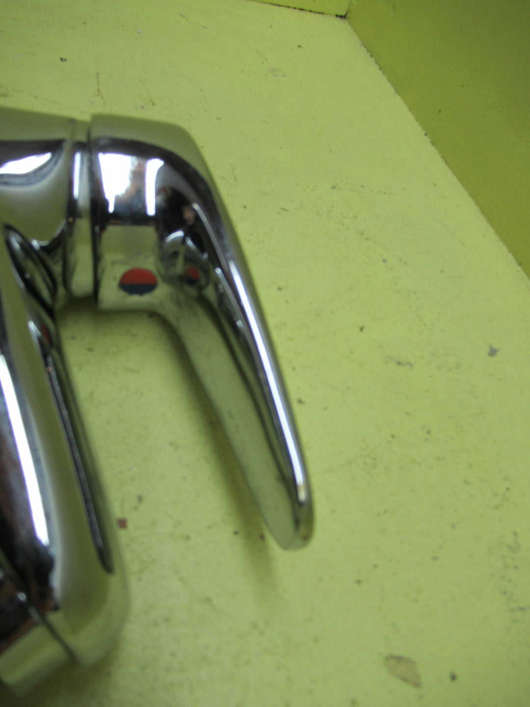 Caroma Short Spout Bathroom Mixer Tap 140H x 50Dia/Spout 90mmL