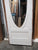 Original 1930,s Wardrobe Door/Frame with Bevelled Edged Mirror -1830H x 610W