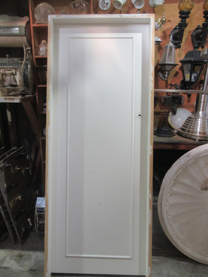 Paint Finish Hollow Core Door with Moulded Detail in Frame 2030H x 805W x 120D/Door 1980H x 760W