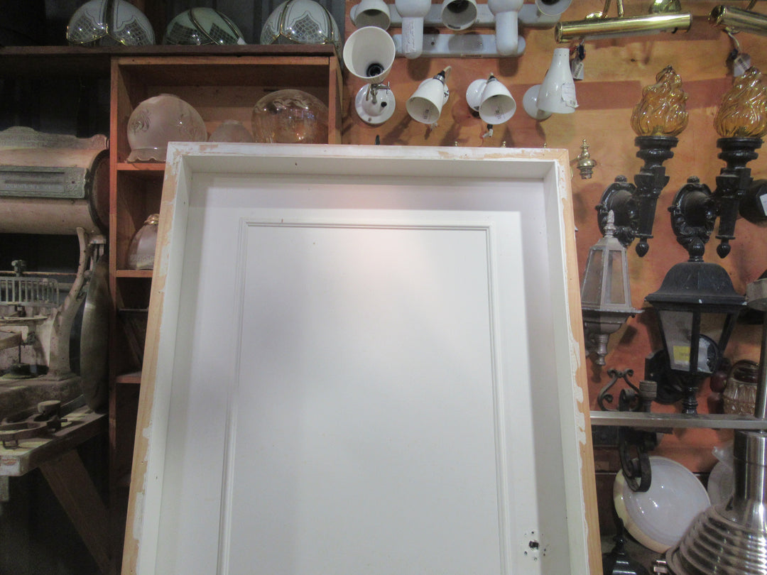 Paint Finish Hollow Core Door with Moulded Detail in Frame 2030H x 805W x 120D/Door 1980H x 760W
