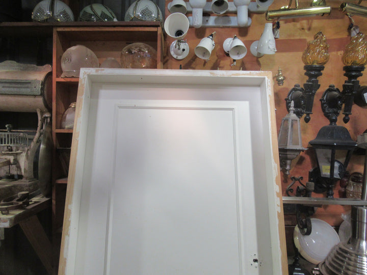Paint Finish Hollow Core Door with Moulded Detail in Frame 2030H x 805W x 120D/Door 1980H x 760W