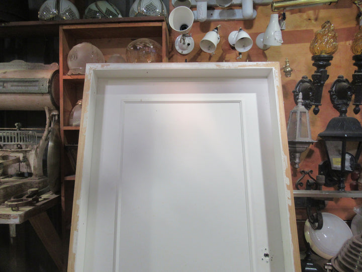 Paint Finish Hollow Core Door with Moulded Detail in Frame 2030H x 805W x 120D/Door 1980H x 760W