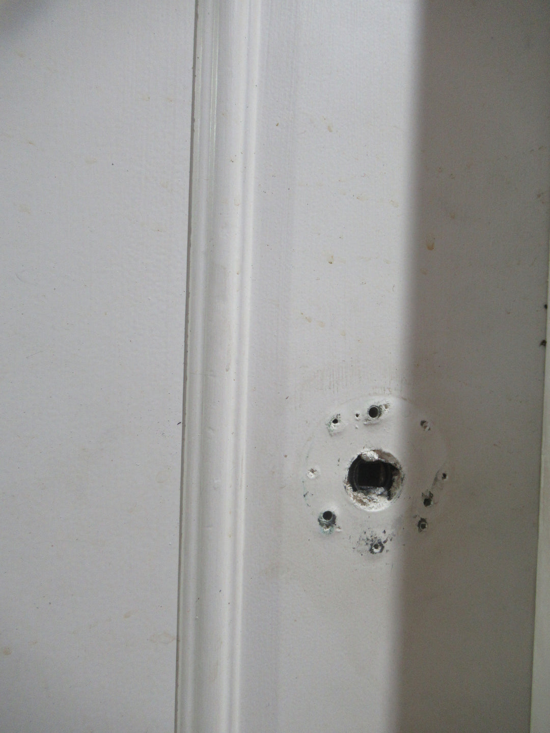 Paint Finish Hollow Core Door with Moulded Detail in Frame 2030H x 805W x 120D/Door 1980H x 760W