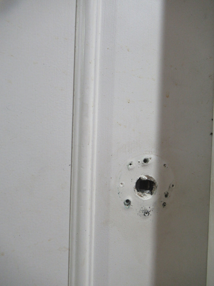 Paint Finish Hollow Core Door with Moulded Detail in Frame 2030H x 805W x 120D/Door 1980H x 760W