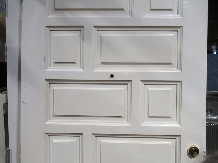 6 Lite Front Entrance with Solid 14 panel Wooden Door 2130Hx 2990L x 110D/2035H x 870W x 40D