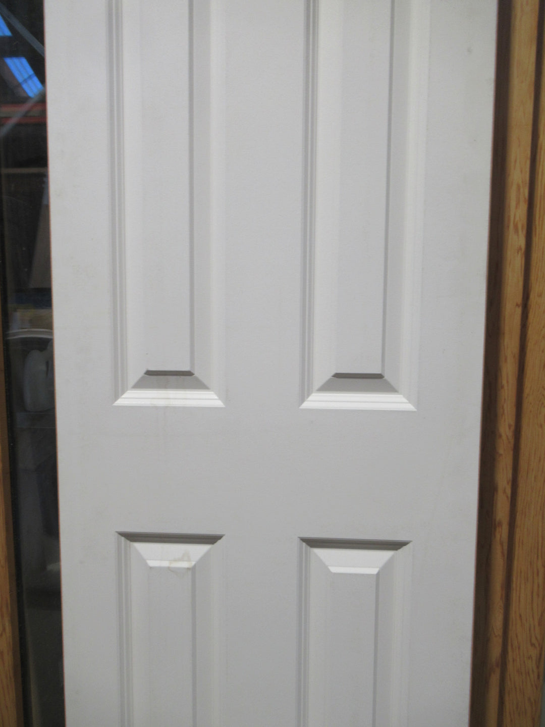 4 Panel Statesman Style Modern Timber Door 2400H x 560-1120W x 35D