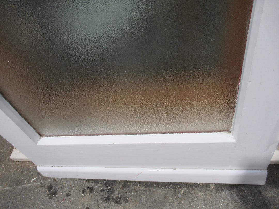 3 Lite Exterior Red Door with Peep Hole 1960H x 805W x 45D