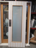 Modern 1 Lite Tongue & Groove Style Door 1985H x 760W x 40D