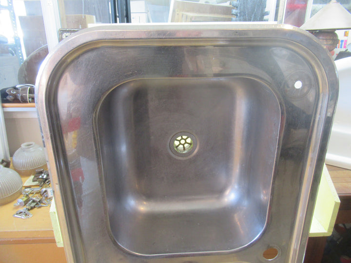 Stainless Steel Kitchen Double Sink Bench