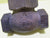 Vintage Jenkins Large Brass Water Shut Off Valve   140H x 68W x 70D