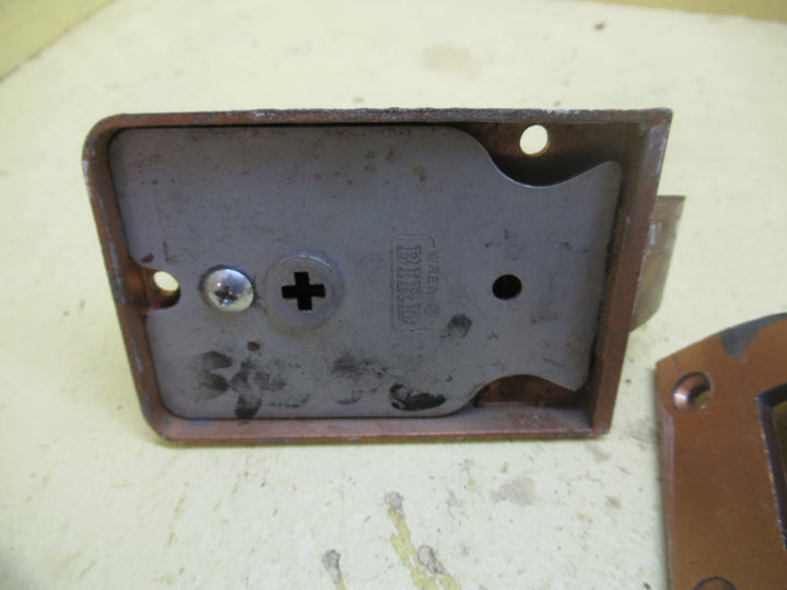 Art Deci Security Night Latch by Bird with Keep 125W x 64H x 25D