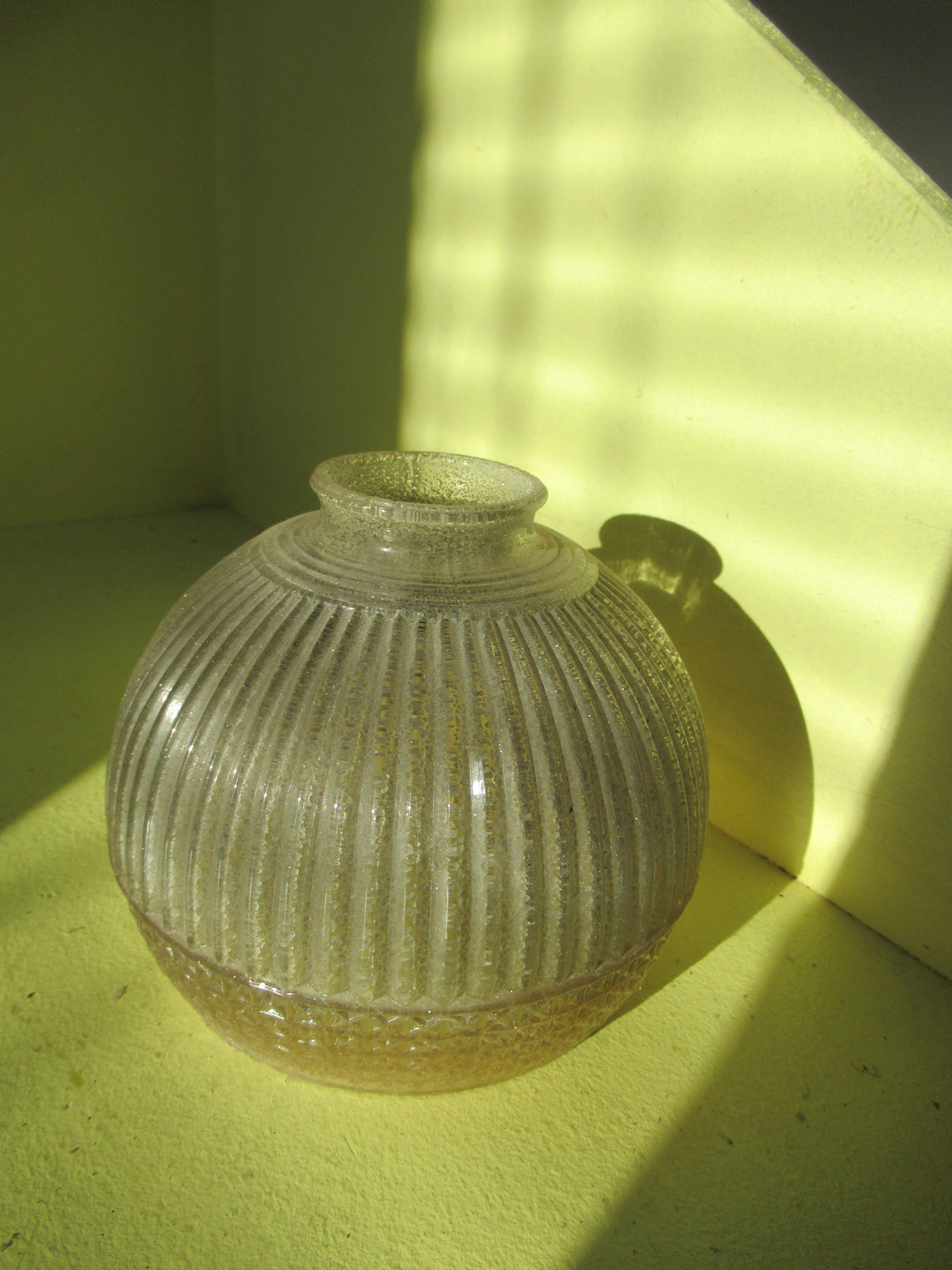 Light Shade with Stripe in Silver Beige 55-160Dia x 130H