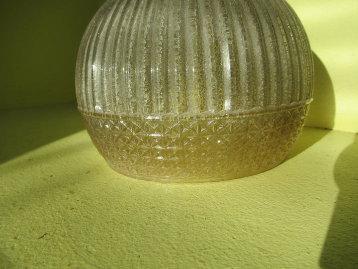 Light Shade with Stripe in Silver Beige 55-160Dia x 130H