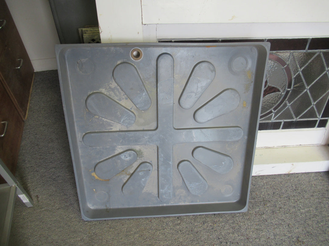 Grey Hot Water Tank Tray Base 64SQ