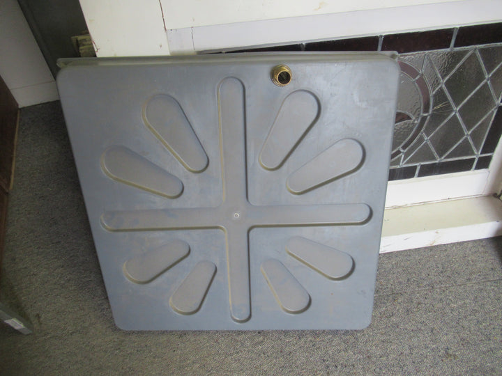 Grey Hot Water Tank Tray Base 64SQ