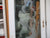 French Door with Etched Glass of Whimsical Deer 1970H x 810W x 45D