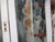 French Door with Etched Glass of Whimsical Deer 1970H x 810W x 45D