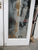 French Door with Etched Glass of Whimsical Deer 1970H x 810W x 45D