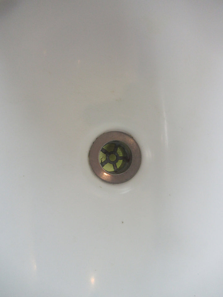 Green Marble Resin Vanity Top with Insert Basin and Tapware 260H x 915W x 500D/Back Board 70mm