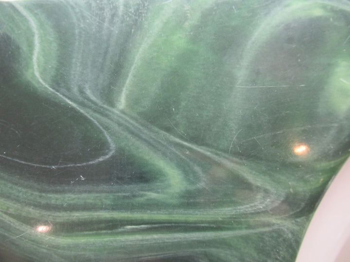 Green Marble Resin Vanity Top with Insert Basin and Tapware 260H x 915W x 500D/Back Board 70mm