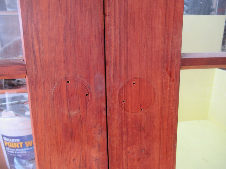10 Lite Rimu Colonial Internal French Doors 2050H x 52-1055 x 40D