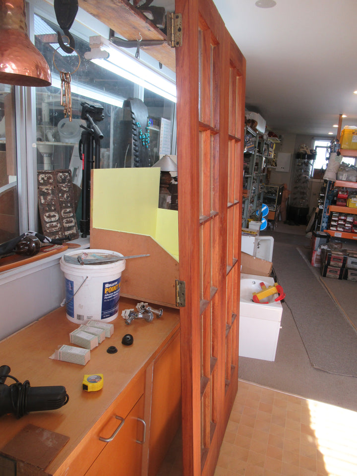 10 Lite Rimu Colonial Internal French Doors 2050H x 52-1055 x 40D