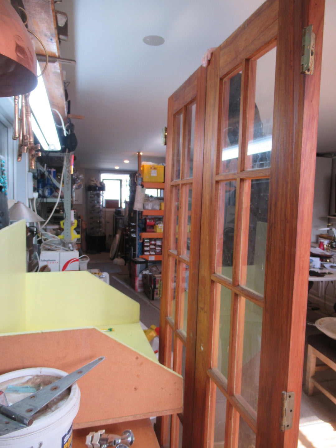 10 Lite Rimu Colonial Internal French Doors 2050H x 52-1055 x 40D
