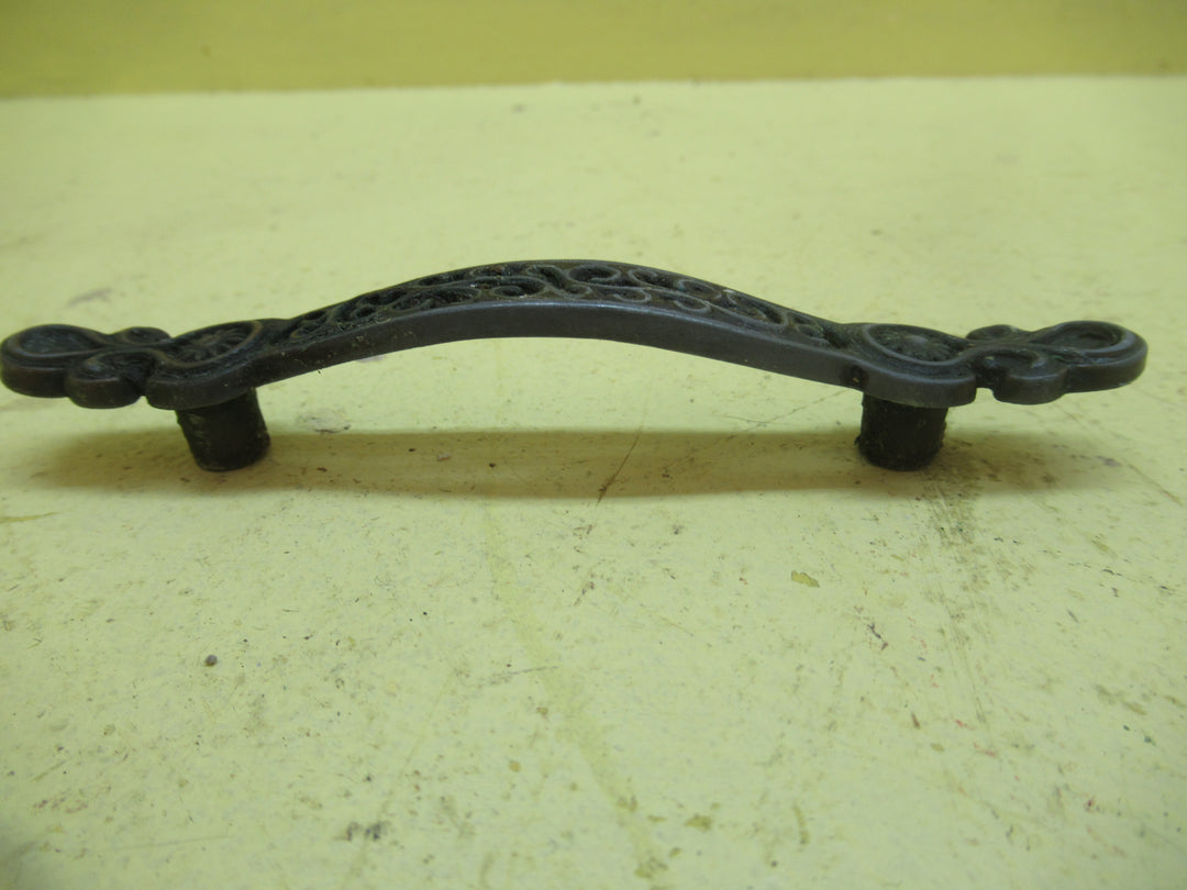 Swirly Design Antique Copper Draw Handles 122L x 15W x 23D