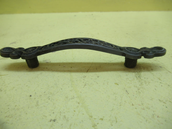 Swirly Design Antique Copper Draw Handles 122L x 15W x 23D