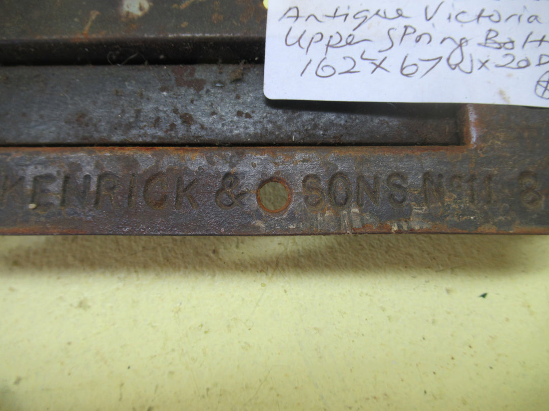 Kenrick & Sons Antique Victorian Upper Spring Bolt 162L x 67W x 20D