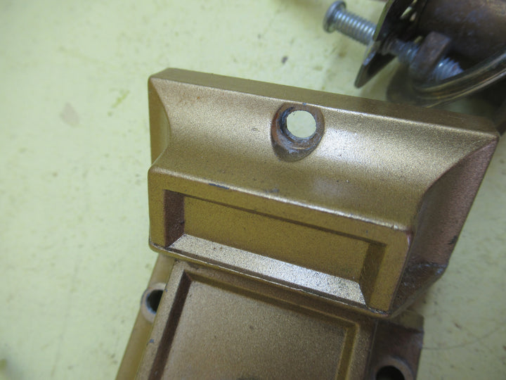 Brass Effect No Name Night Latch & Keep 86L x 62W x 25H/Keep 29L x 6W x 25H