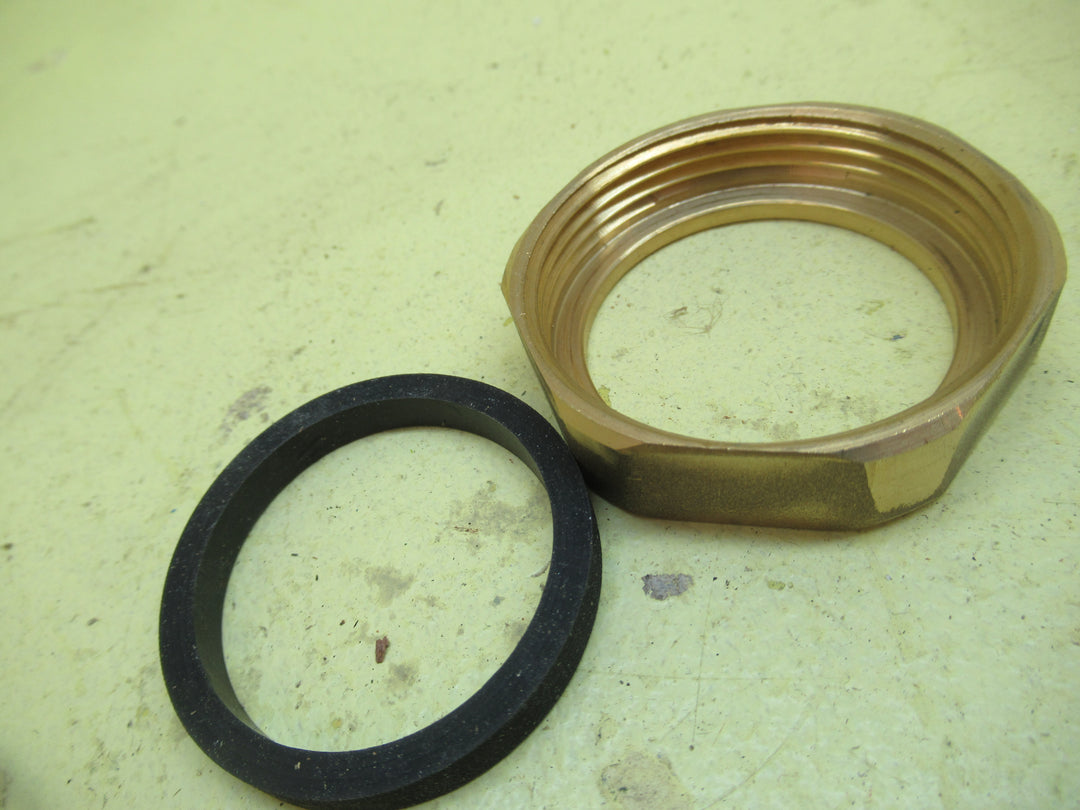 Sloan Rough Brass Coupling 50mmDia x 39H
