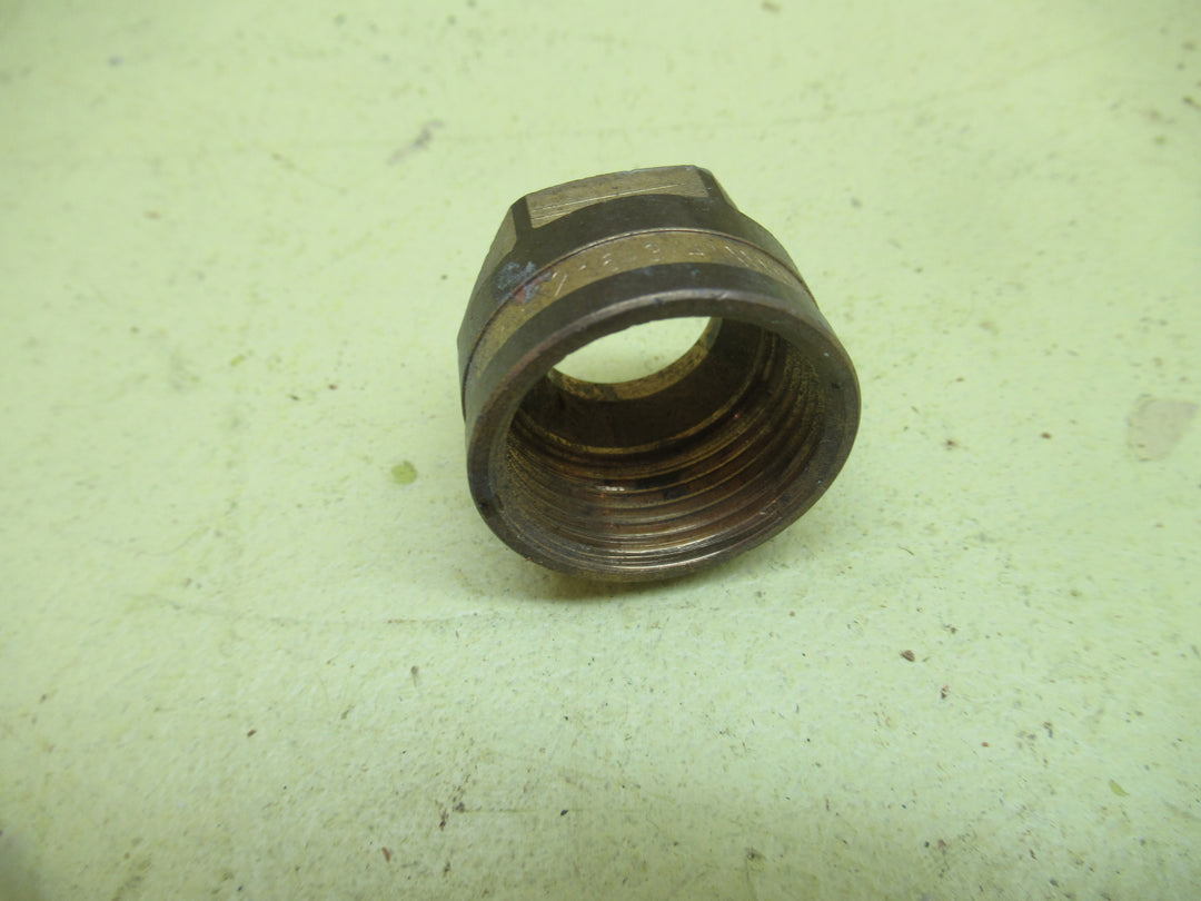 Brass Compression Stop 30mmDia x 17-25H