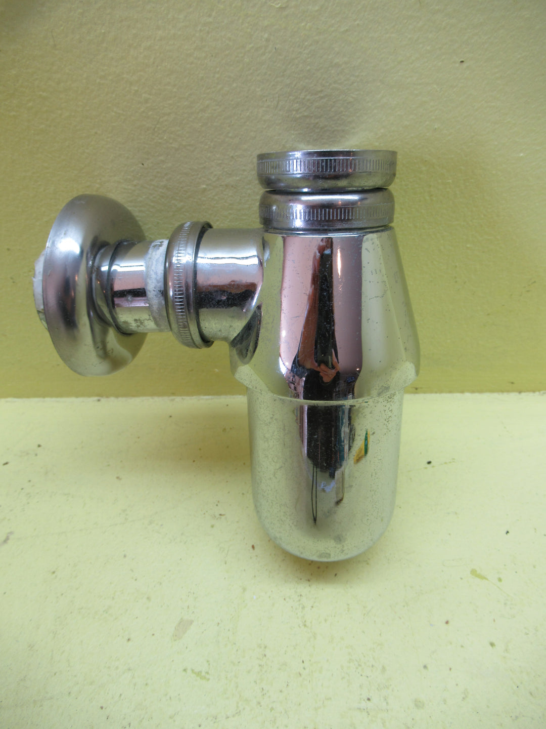 Chrome Sink Outlet 150H x 130D x 70Dia