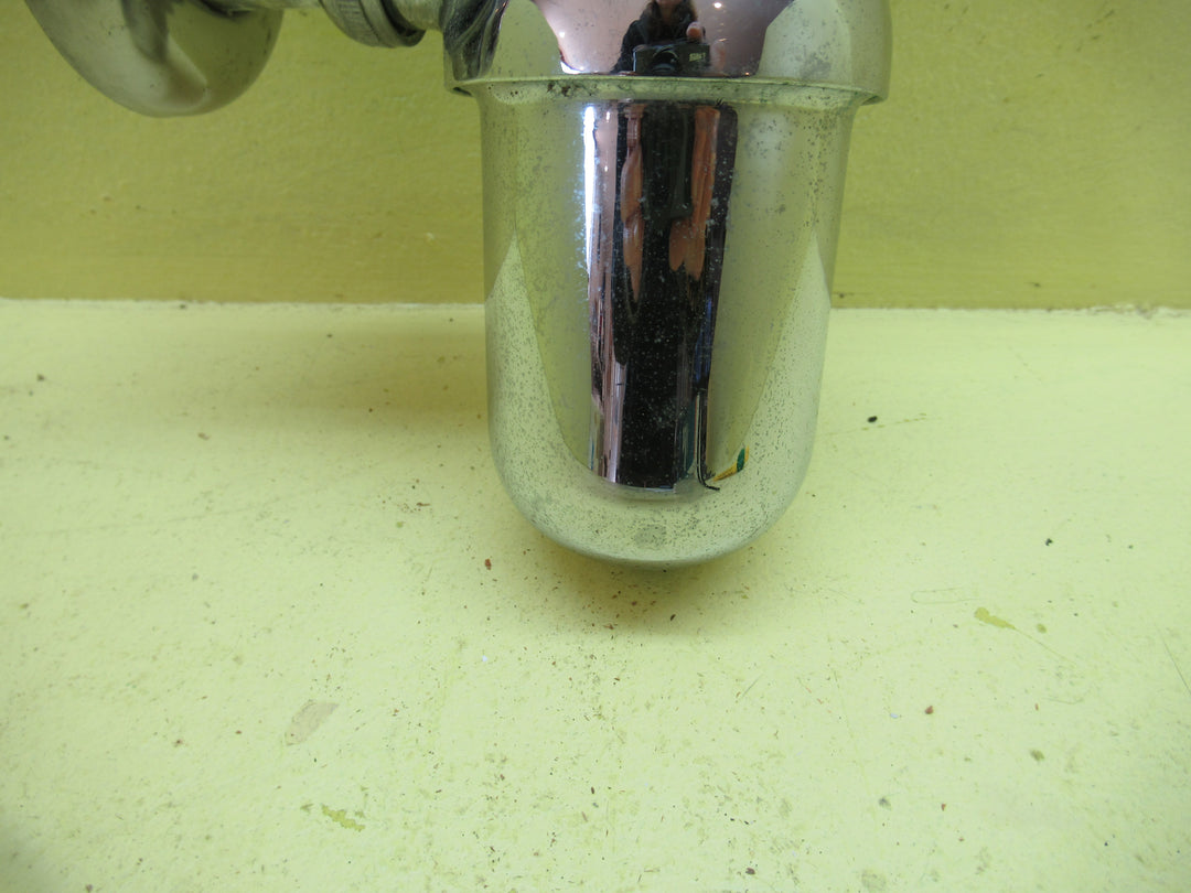 Chrome Sink Outlet 150H x 130D x 70Dia