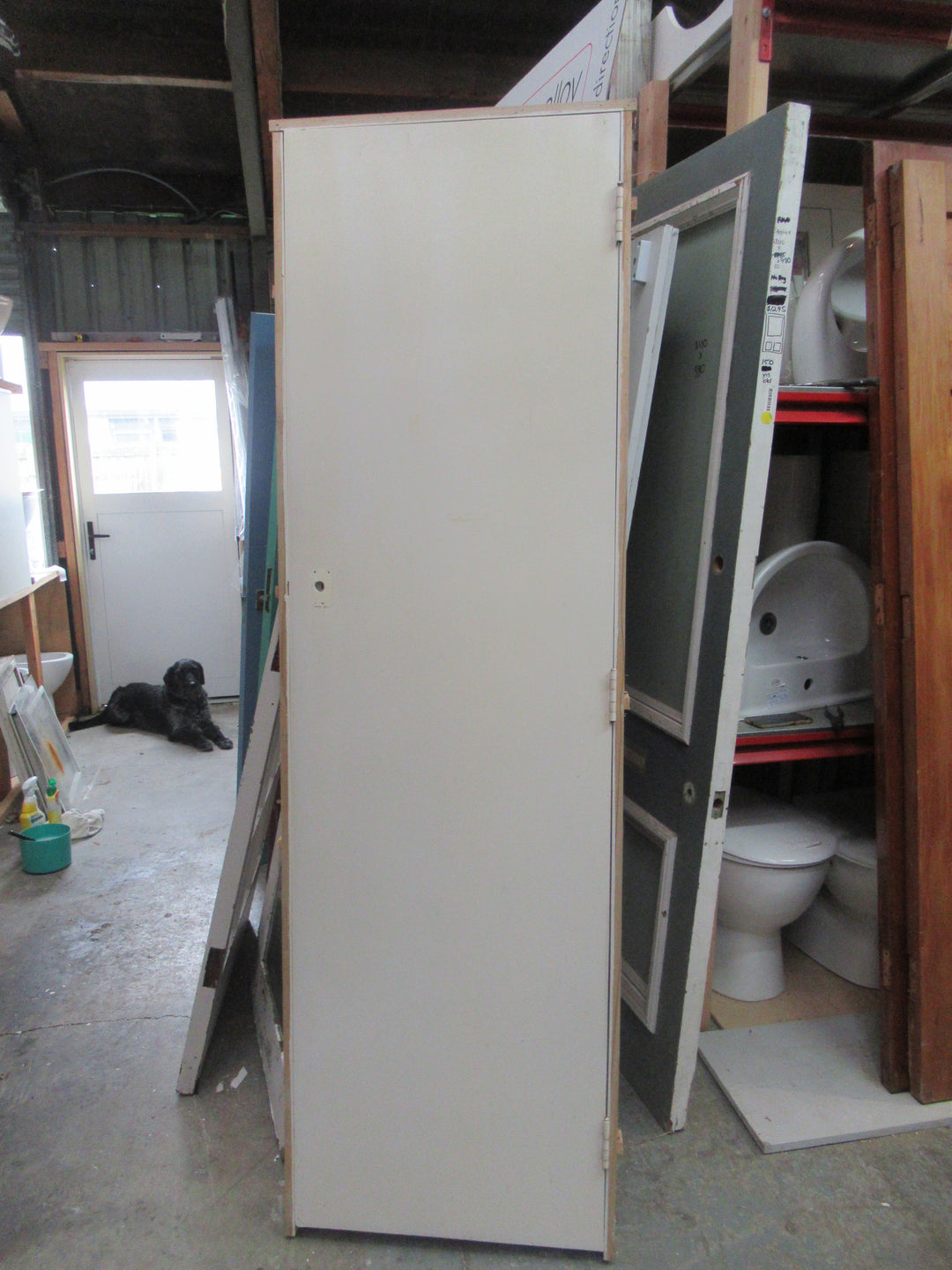 Paint Finish Hollowcore Door in Frame 2075H x 630H x 80D/Door 2035H x 5901W