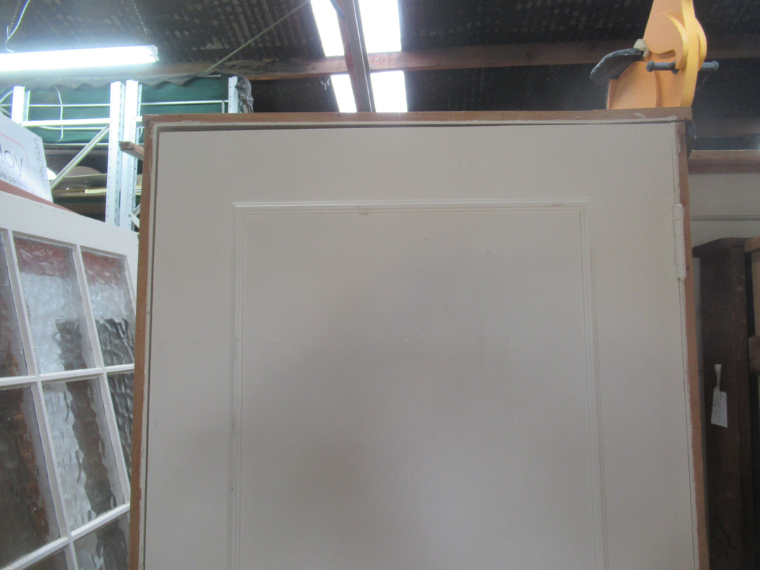 Moulded Panel Hollowcore Door in Frame 2025H x 810W x 110D/Door 1970H x 765W