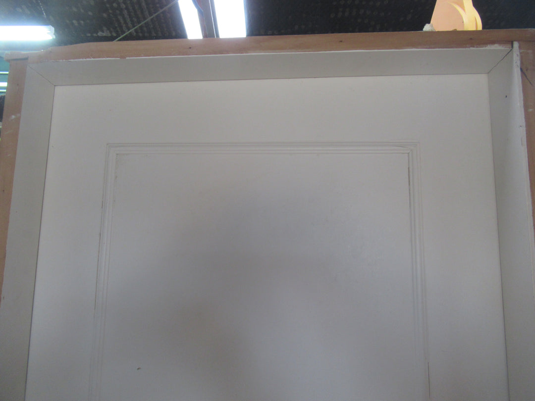 Moulded Panel Hollowcore Door in Frame 2025H x 810W x 110D/Door 1970H x 765W