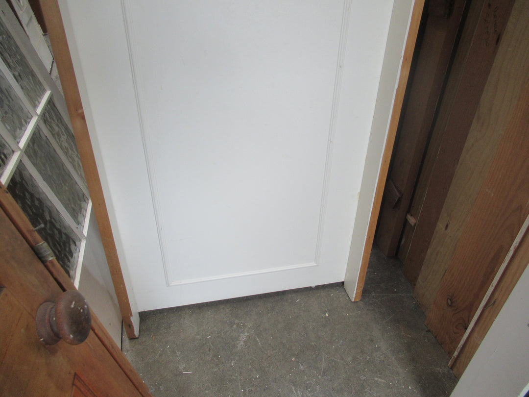 Moulded Panel Hollowcore Door in Frame 2025H x 810W x 110D/Door 1970H x 765W