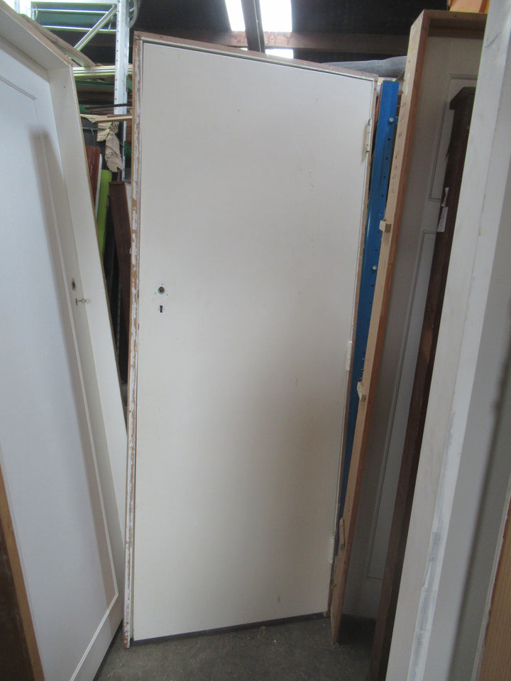 Moulded Panel Hollowcore Door in Frame 2025H x 795W x 115D/Door 1970H x 745W