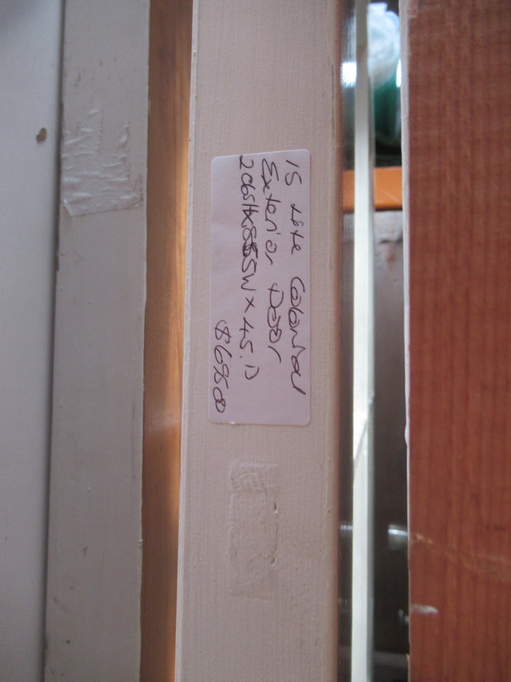 4 Lite Glitter Glass Exterior Door 1980H x 760W x 45D