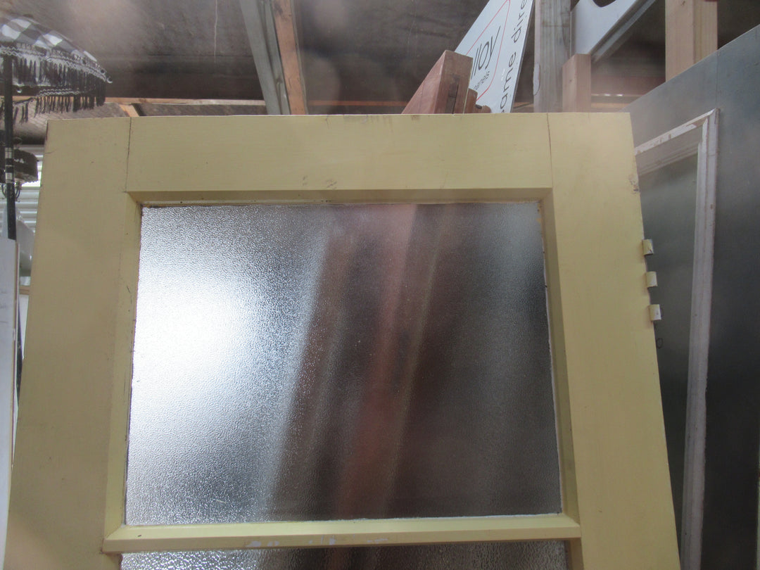 4 Lite Glitter Glass Exterior Door 1980H x 760W x 45D