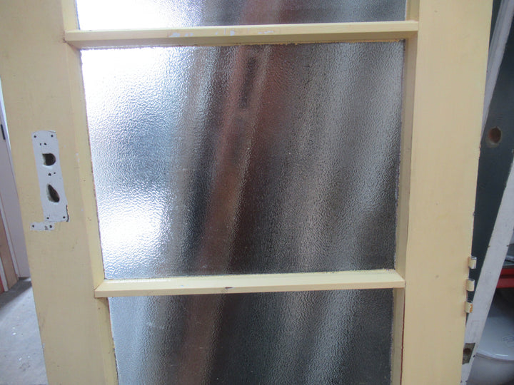 4 Lite Glitter Glass Exterior Door 1980H x 760W x 45D